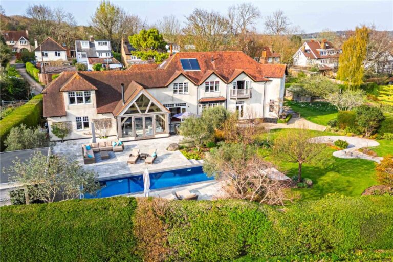 Large home with pool and garden